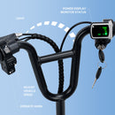 Electric Scooter for Kids Ages 4-10, 3-Speed Adjustable, Up to 11 MPH, Neon Lights, 12.43-Mile Range, Electric Scooter with Seat for Kids