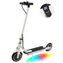 8.5" Folding Electric Scooter With app 350W 35KM Range 30km/h City Commute White