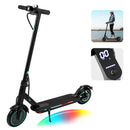 8.5" Folding Electric Scooter With app 350W 35KM Range 30km/h City Commute White