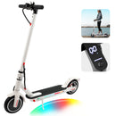 8.5" Folding Electric Scooter With app 350W 35KM Range 30km/h City Commute White