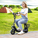 Electric Scooter for Kids Ages 4-10, 3-Speed Adjustable, Up to 11 MPH, Neon Lights, 12.43-Mile Range, Electric Scooter with Seat for Kids