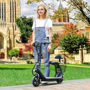 Electric Scooter for Kids Ages 4-10, 3-Speed Adjustable, Up to 11 MPH, Neon Lights, 12.43-Mile Range, Electric Scooter with Seat for Kids