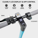 8.5" Folding Electric Scooter With app 350W 35KM Range 30km/h City Commute White