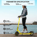 8.5" Folding Electric Scooter With app 350W 35KM Range 30km/h City Commute White