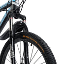 26" Spoke Wheel 24 Speed Mountain Bicycle Adult Bike MTB w/ fender Blue+Orange