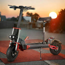 2000W 21ah off-road alloy electric scooter for adult,With large display screen,  Dual drive 12" tires
