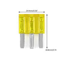 1 × Micro3 Fuse Automotive ATL 3 Prong Blade Fuse Holder + 5 × 20A Micro3 Fuse