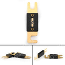 2Pcs Fuse 100A AMP ANL Type Gold Plated Blade Fuses For Auto Car Stereo Audio