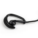 5Pcs 2Pin Ear-Hook Nylon Braided Rope Headset PTT Mic For Motorola GP88s Radio