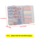 678PCS Insulated Electrical Wire Butt Connector Crimp Spade Auto Car Terminal Kit