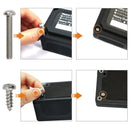 Marine Heavy Duty 4 Way Bus Bar M8 5/16" Bus Van Car Boat Distribution Block Screw Terminal Studs 300A