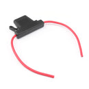 1Pcs Maxi Blade Fuse Holder APX Waterproof 8AWG In-Line Wire For Car