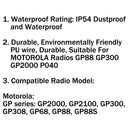 Waterproof HMN9026 Handheld Speaker Mic PTT For MOTOROLA Radio GP88/300/2000