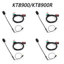4x Mini Car Radio Finger Big PTT Handsfree Microphone for QYT KT8900 KT8900R
