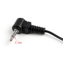 3.5mm Listen Only G Shape Headset Earhook For Radio MIC Speaker MP3 MP4