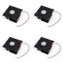 4Pcs Blower Fan CPU Cooling Computer Sleeve 12V 0.4A 12032s 120x120x32mm 2 Pin