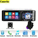 4.1 Inches HD 1DIN Bluetooth In-Dash Car Stereo Radio MP5 Player FM with Camera