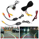 HD Dynamic Trajectory Tracks Car Wireless Rear View Camera Fit For E46 E53 E70