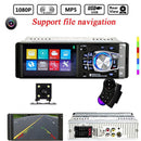 4.1 Inches HD 1DIN Bluetooth In-Dash Car Stereo Radio MP5 Player FM with Camera