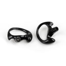 5Pair M Silicone Soft Earplug Earbud For Covert Acoustic Tube Earpiece Black