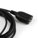 2Pin Extension Cable For Radio Earpiece Speaker Mic Motorola HYT Radio 2m
