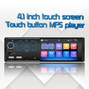 Single Din Touchscreen Radio Bluetooth Car Stereo 4 Inch FM + Rear View Camera