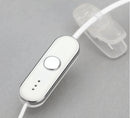 2 Pin Earhook Earpiece Headset PTT Mic For Kenwood HYT BaoFeng Radio 3Colour