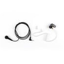 1Pcs 2.5mm Listen Only Covert Acoustic Tube Headset For Radio MIC Speaker