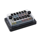 6/12 Way Blade Fuse Box Block Holder ATO ATC for Car Marine Boat RV Waterproof Generic
