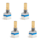 4Pcs Volume Control Switch Potentiometer For Kenwood TK3107 Radio Walkie Talkie