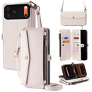 Crossbody Wallet Case for iPhone 17 Pro Max Zipper Card Holder