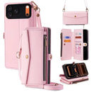 Crossbody Wallet Case for iPhone 17 Pro Max Zipper Card Holder