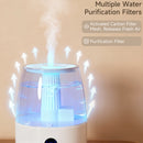 TOPTENG Humidifiers for Bedroom Large Room Home, 6.8L Cool Mist Top Fill Essential Oil Diffuser for Baby & Plants&Pet, Large capacity With remote control
