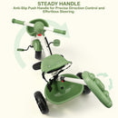 Boys Girls Toddler Trike Kids Tricycle with Push Handle Children Push Trike