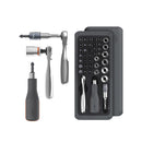 41-Pieces Mini Ratchet and Screwdriver Set, Polycarbonate and Alloy Steel, Compact and Portable