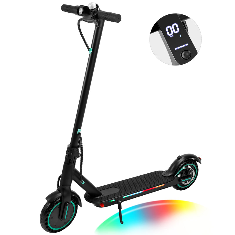 8.5" Folding Electric Scooter With app 350W 35KM Range 30km/h City Commute White