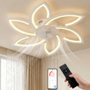 LED Ceiling Fan with Light App Control&Remote