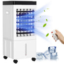 Portable 10L Evaporative Air Cooler 3-IN-1 Evaporative Cooler w/ Remote Control Fan & Humidifier