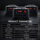 1500W 3In1 LED Light Smoke Fog Machine Stage Fogger DJ Spray Smoke Stage Effect