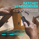 Ratchet Screwdriver Set, 28-in-1 Multifunctional with Household Wrenches, Three-Stage Telescoping Rod, Strong Magnetic Adsorption Design,Includes 24 Precision Bits, Ideal for Small Electronic Repairs