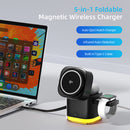 5 in 1 Charging Station iPhone Charger Wireless Charger Stand 30W Fast Charging