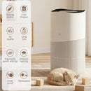 Smart negative ion air purifier for pets and home use