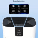 HEPA Air Purifier 15dB Quiet Sleep Mode. Smart Air Purifiers with App for Pet Hair