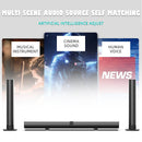 Detachable Surround Sound Bar Wireless Subwoofer 2 Speaker System Home Theater