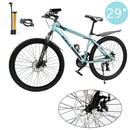 29" wheels 21 speed double disc brake mountain bike MTB for adults