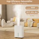 2500 Sq. ft Dehumidifier for Basement and Large Room, 26 Pints Dehumidifiers for Home with Drain Hose, Intelligent Humidity Control, 3 Modes, 24H Timer, Ideal for RV, Bathroom, Bedroom
