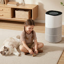 Smart negative ion air purifier for pets and home use