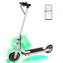 8.5" Folding Electric Scooter With app 350W 35KM Range 30km/h City Commute White