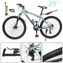 29" wheels 21 speed double disc brake mountain bike MTB for adults