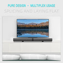 Detachable Surround Sound Bar Wireless Subwoofer 2 Speaker System Home Theater